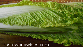 photo of asian lettuce  