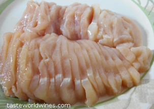 Skinless Chicken Breasts for Chashu Chicken Sliced