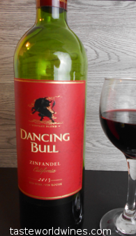Zinfandel Wine Dancing Bull Red Wine 